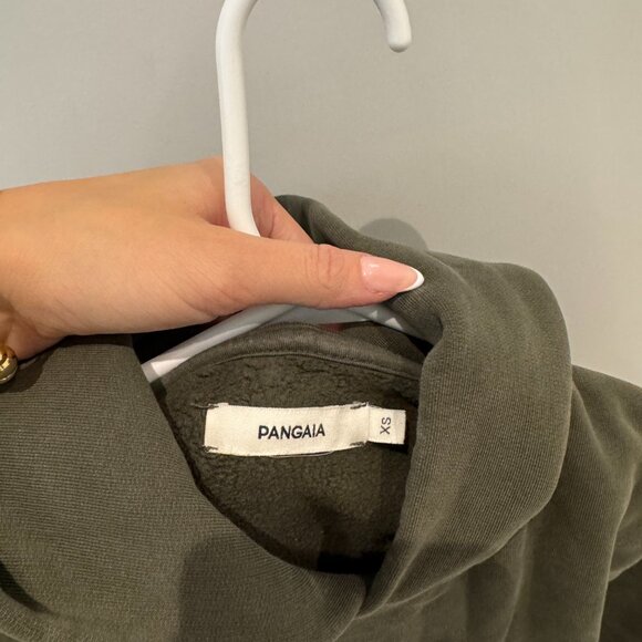PANGAIA Hoodie in Khaki Green – Size XS - Picture 5 of 7